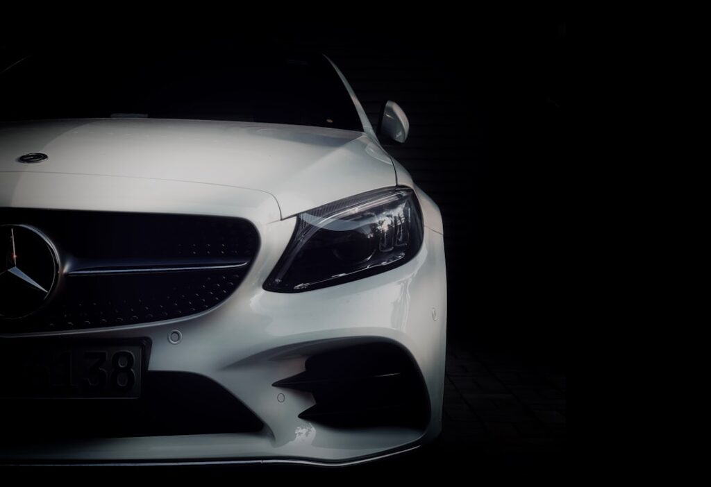 White 2023 Mercedes-Benz C300 AMG Line Sedan Photo 2