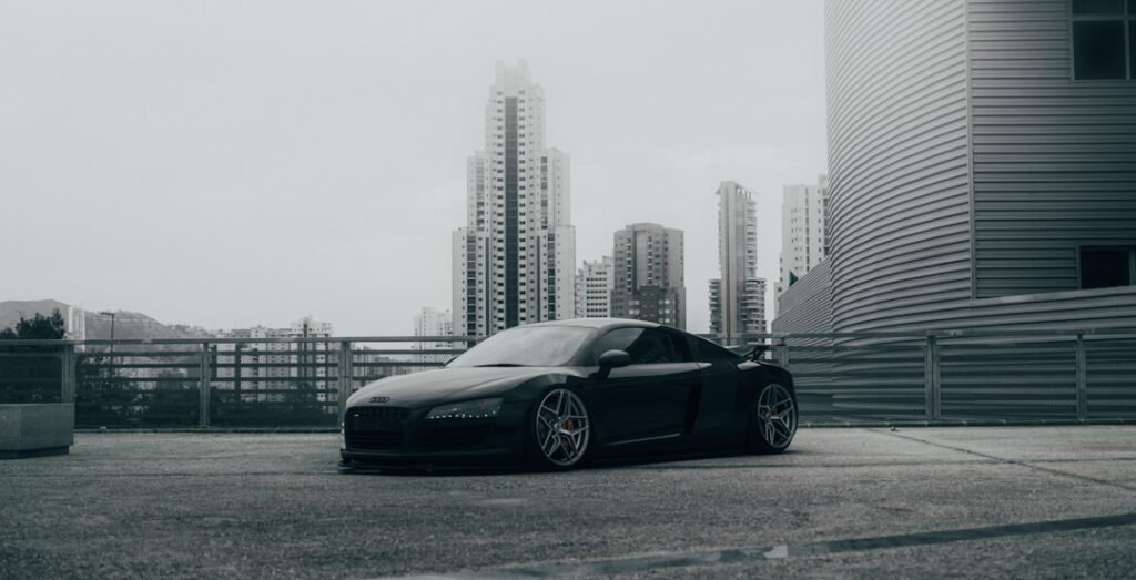 Grey 2023 Audi R8 V10 Performance Quattro Photo 3