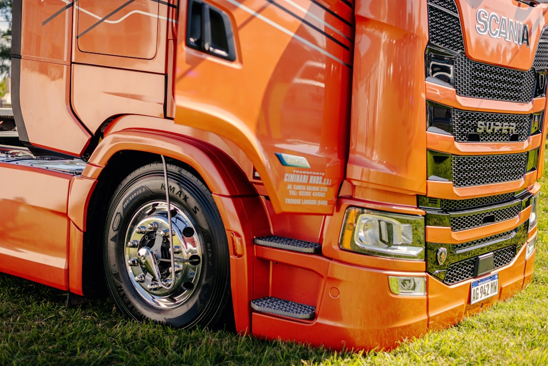 Red 2024 Scania R500 V8 Heavy Duty Tractor Truck Photo 1