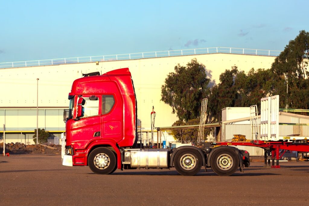 Red 2024 Scania R500 V8 Heavy Duty Tractor Truck Photo 2