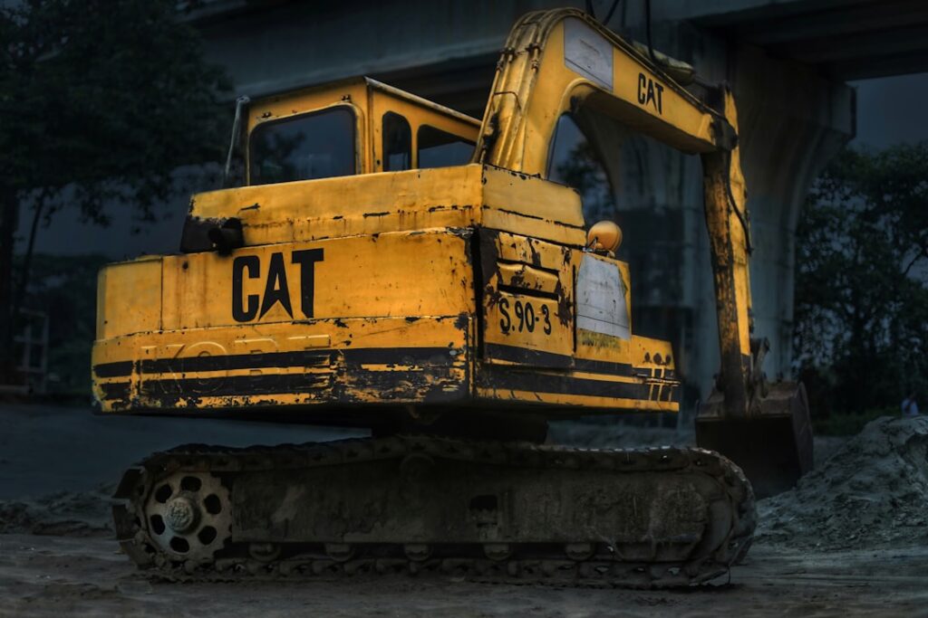 Yellow 2024 Caterpillar 320 Next Gen Heavy Excavator Photo 4
